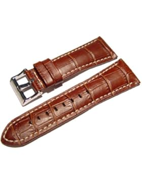 Festina Uhrenarmband für F16235/5 Leder, mittelbraun, w.Naht