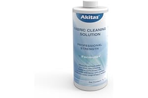 Akitas Detergente per Tappeti 1L Schiuma Ridotta Profumo Floreale Per Divani Moquette Auto Compatibile con Lavamoquette Rimuove Macchie e Odori di Animali