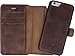 Produktbild Solo Pelle iPhone 6 / 6S abnehmbare Lederhülle (2in1) inkl. Kartenfächer für das original Iphone 6 / 6S in Vintage Braun "Flex-Wallet"
