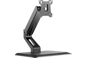 LogiLink BP0100 aluminiowy stojak na monitor na ekran dotykowy 17-32 cali, długość ramienia = 263 mm