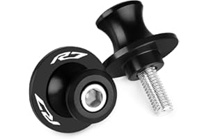 TREONK M6 Ständeraufnahme - Montageständer Adaptr Motorrad Prismabuchsen Bobbins Kompatible für YZFR7 YZF-R7 R7