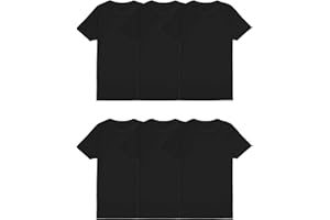 Fruit of the Loom Men's Eversoft Męska i bawełniany t-shirt z okrągłym, przylegającym kołnierzykiem, S