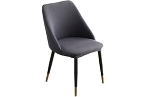 Yekuhe Fodera per Sedia da Ufficio Computer Elasticizzato con Braccioli 1/2/4/6 Pezzi Coprisedia Poltroncina Sala Pranzo Soggiorno Copertura per Sedia da Scrivania con Schienale Poltrona