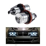 Introducción: 2 (un par) de bombillas LED de alta potencia. Bombillas LED de 3 W cada una (con conectores de 2 piezas). Estas bombillas super brillantes de xenon blanco LED de ojos de ángel van a cambiar ese aspecto aburrido de las bombillas amarillas.