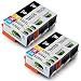 JARBO 2Set+2BK 10 Pack High Yield Replacement for HP 920 Ink Cartridge Compatible With HP Officejet 6500 6000 7000 7500 6500A 7500A Printer RS.3799.00