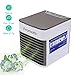 Produktbild Mini Luftkühler, Neu 2019 3 in 1 Air Cooler Mobile Luftkühler Klimaanlage Luftkühler, Luftbefeuchter und Luftreiniger, Super wind speed Tragbare Klimaanlage Luftkühler für Büro, Hotel, Küche