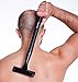 Produktbild Premium Rückenrasierer mit 2 Ersatzklingen (3er Set) - Rückenhaare selber entfernen mit langem Griff - Behaarten Rücken rasieren mit extrabreiter Klinge (13cm) – Gründliche Rückenenthaarung durch hochwertige Edelstahl Rasierklingen