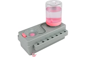 TAIXINPOWER Brush Rinser 2023 New Improved Paint Brush Cleaner, Waterproof Upgrade with Drain & Paintbrush Shelves, Brush Rinser Painting Running Water Cycle Paint Brush Rinser for Acrylic Painting