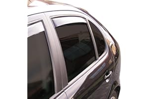 CLIMAIR Window Visors Master Dark (rear) compatible with Audi Q5 2017-