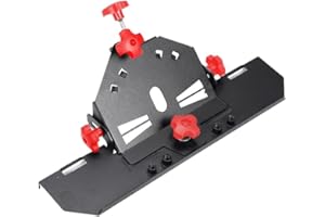 ADWOLT Slider 45° Tile Cutter for Angle Grinder 115/125 m, for Efficient Cutting of Tiles (Red)