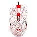 Produktbild REDRAGON M701W Lavawolf 3500 DPI Gaming Maus, 7 programmierbare Tasten, 6600 FPS, 5-Speicher-Modi, Gewicht Abstimmung Patronen, 4-Gang Getriebe,(Weiß)