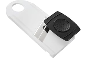 Fackelmann Mandolina Affetta Verdure Manuale con 2 Lame in Acciaio Inossidabile, corpo in plastica con Paradito, Taglia verdure, Dimensioni 29x12,5x3,5 cm per Frutta, Verdura e Tuberi