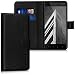 Produktbild kwmobile Hülle für Nokia 5 - Wallet Case Handy Schutzhülle Kunstleder - Handycover Klapphülle mit Kartenfach und Ständer Schwarz