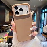Lavderuar iPhone 17 Pro Max ile Uyumlu İ&ccedil;i Kadife Lansman Silikon Kılıf &ndash; Kamera Korumalı, Darbe Emici, Premium Yumuşak Kapak