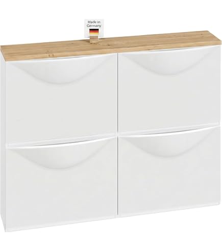 IKEA Trones Schuhregal/Aufbewahrung von 51,6 x 18,1 x 39,1 cm, 2er-Pack, schwarz, 45,7 x 132,1 x 99,1 cm Küche, Haushalt & Wohnen