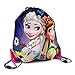 Produktbild KINDER TURNBEUTEL / SPORTBEUTEL 36x32 cm - DISNEY FROZEN COLLECTION - PINK / BLAU