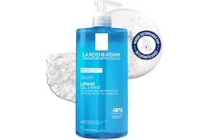 La Roche-Posay - Lipikar Gel Douche - Gel Lavant Bébé, Enfant, Adulte - Recommandé pour Peaux Sensibles et Sèches - Formule Enrichie en Beurre de Karité, Niacinamide et Eau Thermale