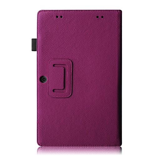 Fintie Odys Ieos Quad 10.1 Hülle Case – Slim Fit Folio Kunstleder Schutzhülle Cover Tasche mit Ständerfunktion für Odys Ieos Quad 25,7 cm 10,1 Zoll Tablet-PC (nicht geeignet für Odys Ieos Quad White Edition), Lila - 3