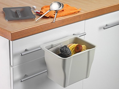 Naber Kitchen Box. Abfallsammler, alu grau. - 5