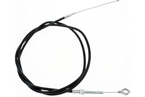 SOAJEE Câble d'accélérateur de 180,3 cm - Fil de boîtier compatible avec Yerf Dog 360000700 Go Kart 3002 3203 3206 John 14SB Manco White Fox Predator Engine Lawnboy Tondeuse à gazon Tecumseh Scooter