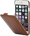 Produktbild StilGut UltraSlim Case, Hülle aus Leder für Apple iPhone 6s (4.7"), cognac