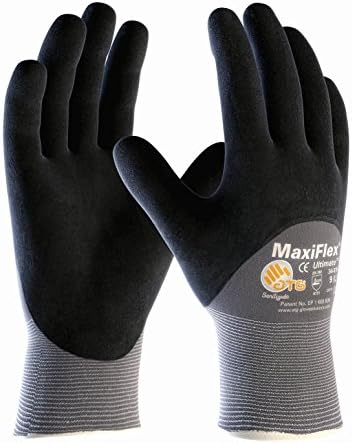 DBI Trading Maxiflex Ultimate 3/4 Coated Work Glove/Assembly/Pack of 3 – Size 9/L, 8/875