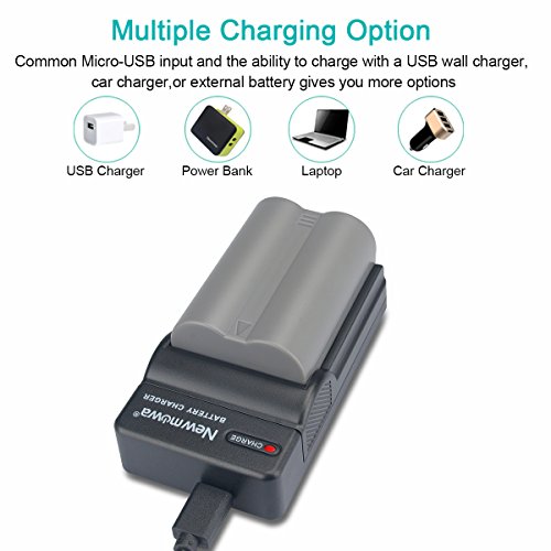 Newmowa Batterie EN-EL3 2 et Chargeur Micro USB Portable Kit pour Nikon EN-EL3 Nikon EN-EL3e et Nikon D50 D70 D70s D80 D90 D100 D200 D300 D300S D700 2 batteries 1 charger reviews Newmowa Batterie EN-EL3 2 et Chargeur Micro USB Portable Kit pour Nikon EN-EL3 Nikon EN-EL3e et Nikon D50 D70 D70s D80 D90 D100 D200 D300 D300S D700 2 batteries 1 charger
