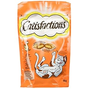 Catisfactions – Dulces con pollo para gatos, Pack de 6 x 60 g