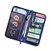 Price comparison product image UCTOP STORE Multi-functional Travel Passport Wallet Polyester Passport Holder Travel Card Storage Bag iPhone Key Pencil Ticket Document Cash Passport Package Handbag Color Random