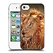 Produktbild Super Galaxy Schutz Hülle TPU Case Schutzhülle Silikon Tasche Dünn Transparent // V00002186 Grünland Lion in // Apple iPhone 4 4S 4G