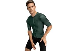 SIROKO Maillot de Manga Corta Hombre Ciclismo