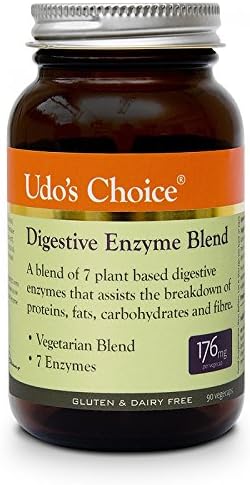 Udos choice Enzyme blend 150mg : 90 caps