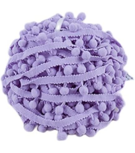 Pom-pom-kant, mini-pompon, pompons, pompons, franjes, lint naaien, kunsthandwerk, pompons, kwastjes, kant, voor doe-het-zelf naaien, accessoires, bruiloftsdecoratie, feestdecoratie, rood