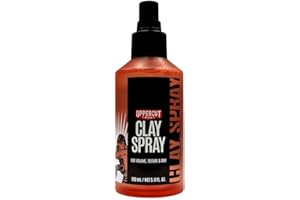 UPPERCUT DELUXE Clay Spray 150ml – Volumizing Hair Spray for Men, Adds Texture & Thickness