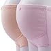 2pcs Soft Cotton maternity knickers over bump for women Adjustable Waist