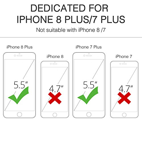 Funda iPhone 7 Plus  8 Plus M  rmol  ESR Funda M  rmol Suave TPU Gel  Ultra Fina   Protecci  n a Bordes y C  mara   Compatible con Carga Inal  mbrica  Enjaca Perfecta para Apple iPhone 7 Plus  iPhone 8 Plus 5 5  2017- Gris