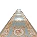 Produktbild JIAJUAN Läufer Teppiche Flur Rutschfest Läufer Atmungsaktiv Wohnzimmer Hall Boden Lang Mat, 6mm, 3 Farben, Mehrere Größen, Anpassbare (Farbe : C-0.8x5.2m)