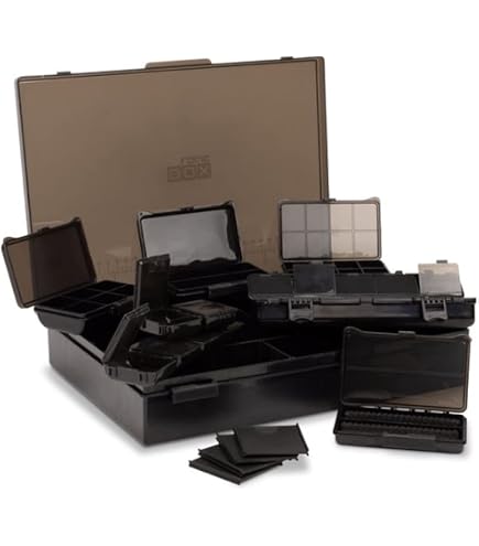 Korda Tackle Box Large Collection 35.5cm x 24cm x 7.5cm Sports & Outdoors