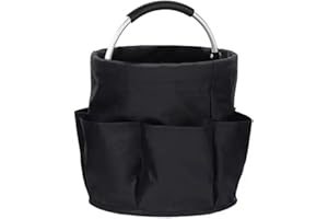 MENAYODA Organizador de productos de limpieza, cesta de almacenamiento multifuncional, plegable, bolsa de limpieza, bolsa de jardín, cesta de almacenamiento para herramientas de jardín, productos de