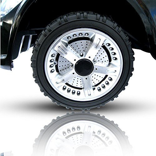 Kinder Elektroauto 2-Sitzer B15 mit 2 x 45 Watt Motor EXTRA GROß Elektro Kinderauto Kinderfahrzeug (schwarz)