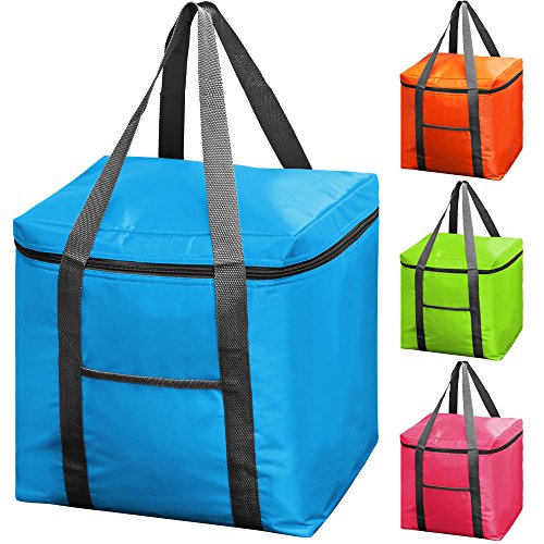 Kühltaschen Kühlbox Isolierbox Isoliertasche Einkaufstasche mit Tragegriff - Farbwahl