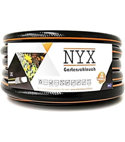 Cellfast Tuinslang ECONOMIC, flexibel, 3-laagse slang, Polyester gekruist gevlochten, UV-bestendig, 3/4, 30m, Groen