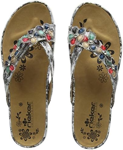 Rieker Women's V9591 Flip Flops