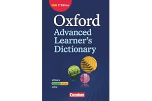 Oxford Advanced Learner's Dictionary - 9th Edition - B2-C2: Wörterbuch (Festeinband) mit Online-Zugangscode - Inklusive Oxford Speaking Tutor und Oxford Writing Tutor