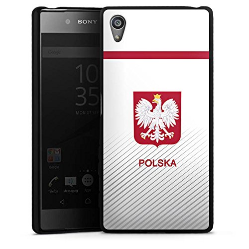 Sony Xperia Z5 Hülle Silikon Case Schutz Cover Polen EM Trikot Fußball Europameisterschaft
