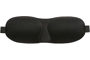 QIJIEFENCC Schlafmaske aus Baumwolle,3D Augenmaske Schlafmaske für Herren und Frauen,Bequeme Atmungsaktive Augenmaske,100% Lichtblockierende Schlafbrille für Reisen, Nickerchen, Yoga