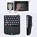 Produktbild HKFV K9 Einhand-grüne Achse mechanische Tastatur Pistole Gott Thron Hand schwimmen Jedi Überleben Huhn Spiel Tastatur K9 Wired 28 Tasten Mixed Light Ergonomische PC Single Hand Gaming Mechanische Tastatur