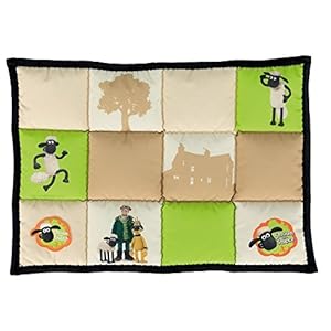 Trixie Manta La Oveja Shaun, 85 x 60 cm, Beige-Verde