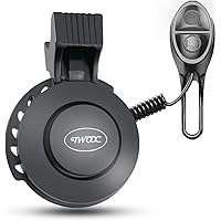 BSSOK Fahrradklingel Elektrische, 100dB Laut Fahrradhupe Elektronische mit Einstellbare Lautstärke / 4 TonModi / USB Wiederau