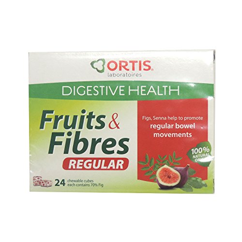 Ortis - Digestive Health - Fruits & Fibres - Regular - 240g (Case of 6)